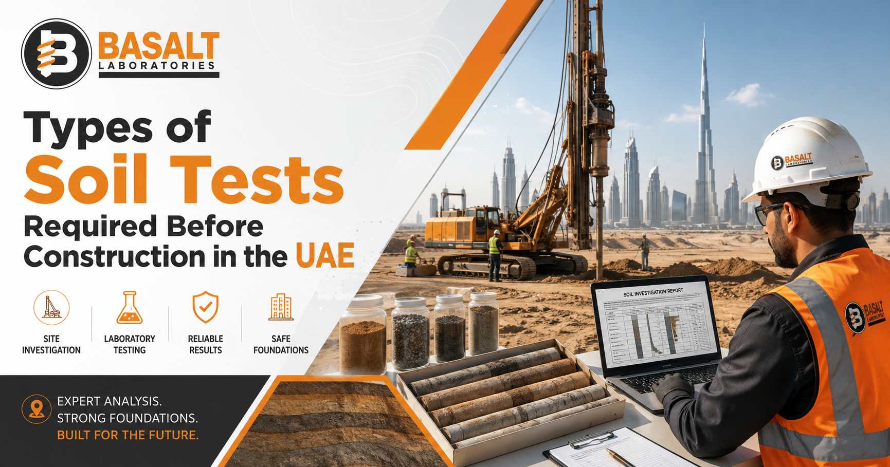 Types of Soil Tests Required Before Construction in the UAE
